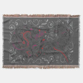 Elefant verziert decke (Vorderseite)