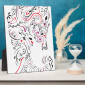 Elefant verziert fotoplatte (Seite)