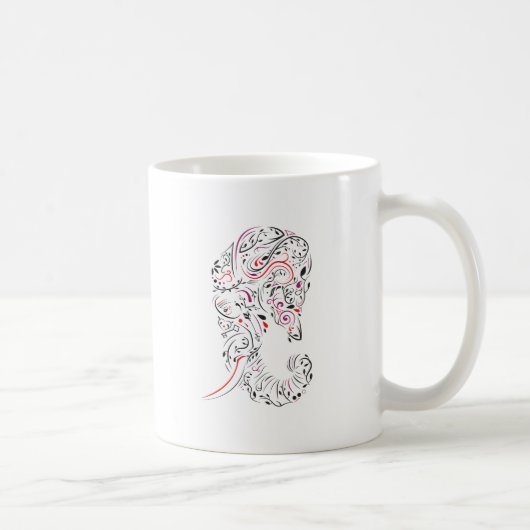 Elefant verziert kaffeetasse (Rechts)
