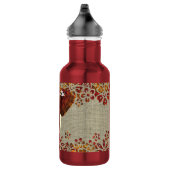 Elefant Verzierte rustikale Farben Stilvoll Person Edelstahlflasche (Rechts)