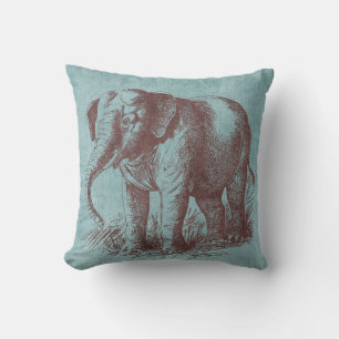 Elefant vintage Baby Kissen