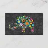 Elefant Visitenkarte (Rückseite)