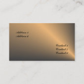 Elefant-Visitenkarte Visitenkarte (Rückseite)