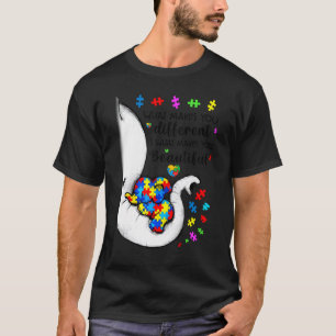 Elefant Was macht dich anders Autismus Kind Awa T-Shirt