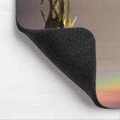 Elefant, Wasser & Regenbogen, Kenia Mousepad (Ecke)