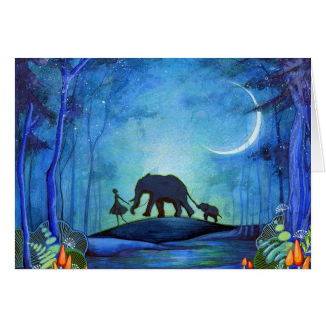 Elefant-Weg (Vorderseite (Horizontal))