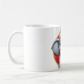 Elefant Weihnachten Kaffeetasse (Links)