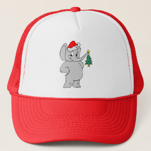 Elefant (Weihnachtsmannmütze) Truckerkappe