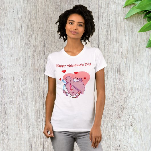 Elefant wie Cupid Weibchen T - Shirt