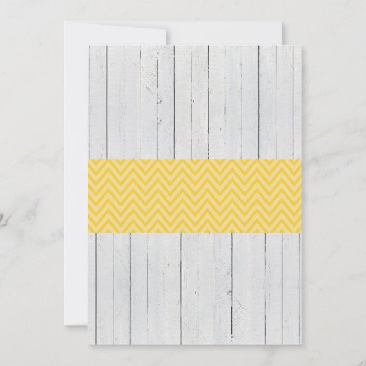 Elefant Yellow Baby Shooter Party Lemon Bow Einlad Einladung (Rückseite)