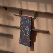 Elefant Zeichnend Geschirrtuch