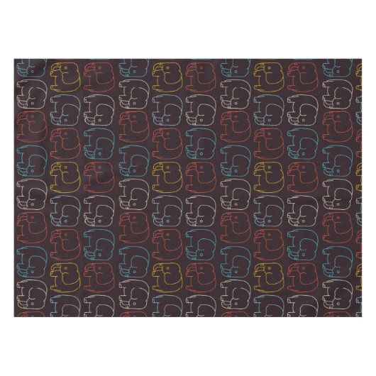 Elefant Zeichnend Tischdecke (Vorderseite (Horizontal))