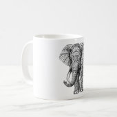elefant zerteilt kaffeetasse (Vorderseite Links)