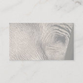 Elefantauge Visitenkarte (Rückseite)