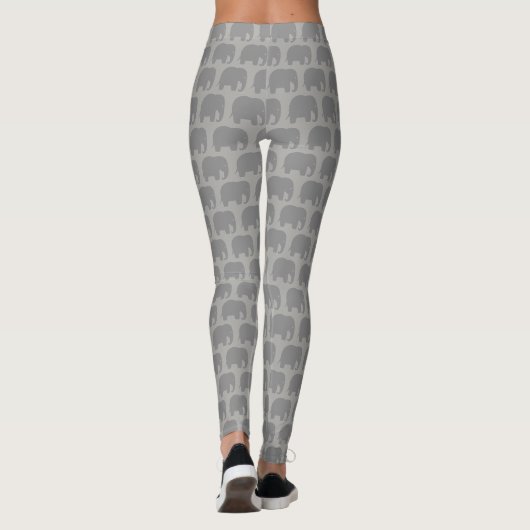 Elefantdruck-Leggings Leggings (Rückseite)