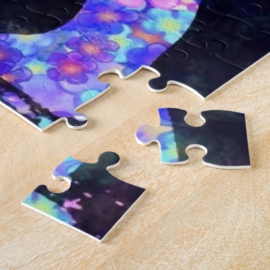 Elefante Blume - schön Puzzle (Seite)