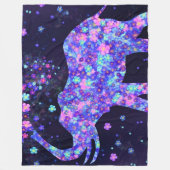 Elefante Blume - Spring Joy - Fleecedecke (Vorderseite)