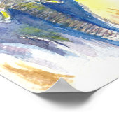 Elefante colorido poster (Ecke)