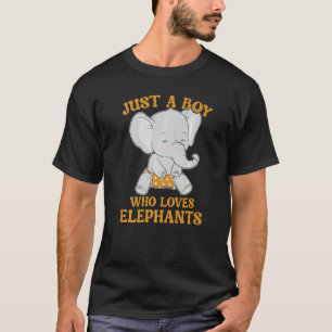 Elefante Liebe nur ein Junge, der Elefanten Liebe T-Shirt