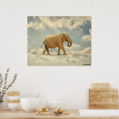 Elefante Poster (Küche)