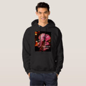 elefante rosa acompañante hoodie (Vorne ganz)