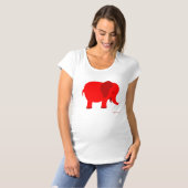 Elefanten 7 T-Shirt (Vorne ganz)