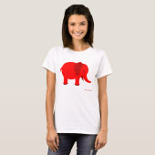 Elefanten 7 T-Shirt (Vorne ganz)