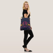 Elefanten auf Blau Tasche (Am Model)