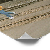 Elefanten auf dem März Poster (Ecke)