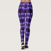 Elefanten Blume Leggings (Rückseite)