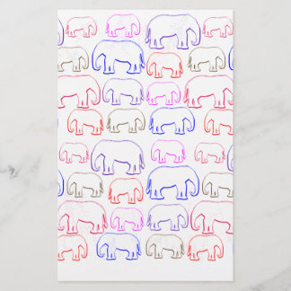 Elefanten Briefpapier