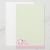 Elefanten Briefpapier (Vorne/Hinten)