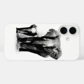 Elefanten Case-Mate iPhone Hülle (Rückseite (Horizontal))