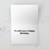 Elefanten Crossing Chobe River Karte (Innenseite)