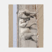 Elefanten der besten Freunde Fleecedecke (Vorderseite)