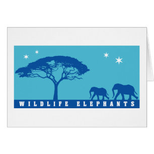 Elefanten der Wildtiere