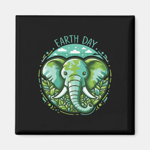 Elefanten des Planeten Erde Elefanten Liebhaber vo Magnet