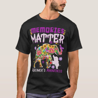 Elefanten Erinnerungen Matter Alzheimer Alzheimer' T-Shirt