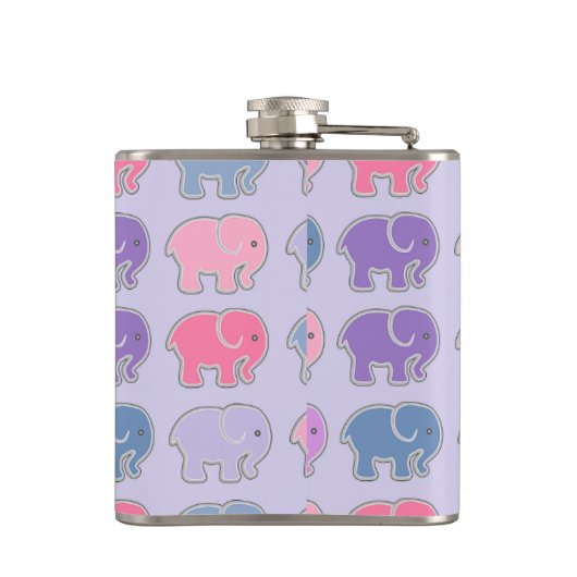 Elefanten Flachmann (Rückseite)