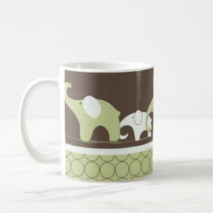 Elefanten für Baby-Tasse Kaffeetasse