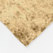 Elefanten gehen Fleece Blanket (Ecke)