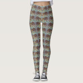 Elefanten gemustert leggings (Vorderseite)