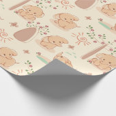 Elefanten Geschenkpapier (Ecke)