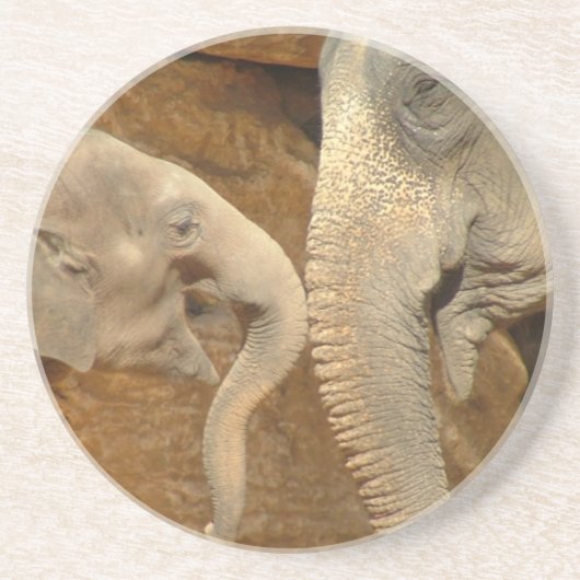 ELEFANTEN GETRÄNKEUNTERSETZER (Vorne)