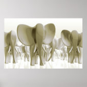 Elefanten! (Gold-Version) Poster (Vorne)