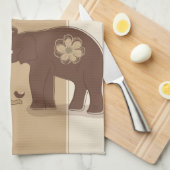 Elefanten Handtuch (Viertel Falte)