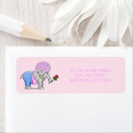 Elefanten Happy Valentines Day