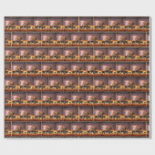 Elefanten im Gewitter Geschenkpapier (Flach)