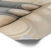 Elefanten in der Liebe für immer Kunst Poster (Ecke)