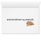 Elefanten in der Liebe-Karte (Innenansicht Horizontal (Unten))